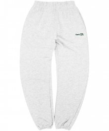 SUNNY HILLS SWEATPANTS 2 (MELANGE WHITE)