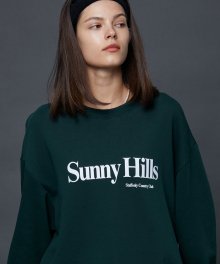 SUNNY HILLS SWEATSHIRTS 2 (GREEN)