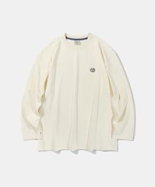 Boring Day Wappen Long Sleeve T55 Lemon Cream