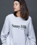 스텝온리(STAFFONLY) SUNNY HILLS SWEATSHIRTS 2 (MELANGE WHITE)