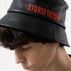 STCP314BKX Storm Leather Bucket Hat