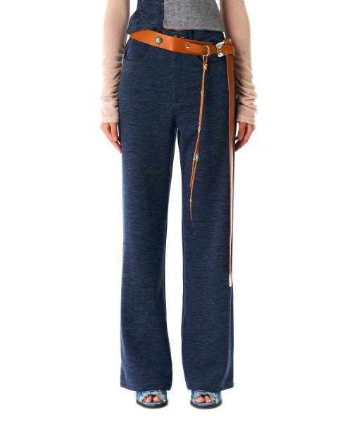 Benny широкий Pants Blue