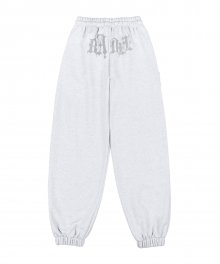 Newness Fleece Jogger Pants Ash Grey