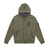 STLT316KHX Basic Hood Zip-up Sweat Shirt