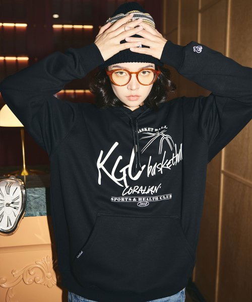 Худи на флисе KGC Lettering Black