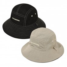 Reversible Camping Hat/Beige & Charcoal