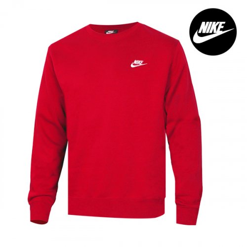 나이키(Nike) 스몰로고 남자 여성 기모 맨투맨 라운드 긴팔티셔츠 레드 Bv2662-657 - 69,000 | 무신사 스토어