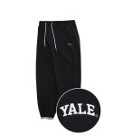 예일(YALE) [ONEMILE WEAR] SMALL ARCH SWEAT PANTS BLACK
