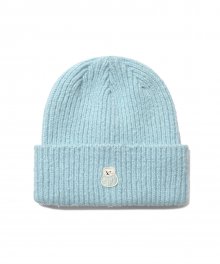 Bear Patch Beanie_Marine Blue