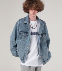 FLEX DENIM JACKET BLUE