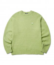 Bear Patch Knit_Greenery