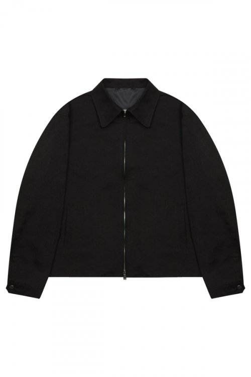 Короткая хлопковая куртка 2-way Black