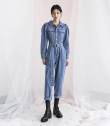 VINTAGE RETRO JUMPSUIT BLUE