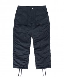 Nylon Twill Insulated Fatigue Pants Navy