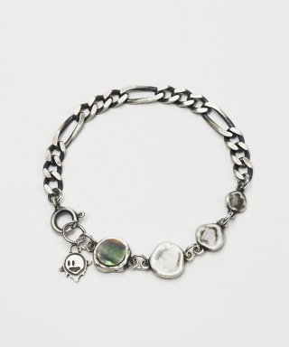 그레이노이즈(GRAYNOISE) Kosmo bracelet (black) (925 silv...
