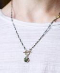 그레이노이즈(GRAYNOISE) Kosmo one necklace (black) (925 silver)