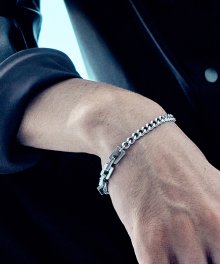 [써지컬스틸] JB007 Square chain bracelet
