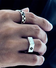 [Silver925] JB040 Playing game nut ring