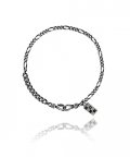 [Silver925] JB011 Checkerboard unbalance bracelet