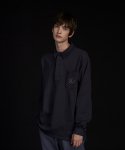 프라이데이 나이트 골프 클럽(FRIDAY NIGHT GOLF CLUB) 코듀로이 카라 긴팔 폴로 티_Unisex(Charcoal gray)