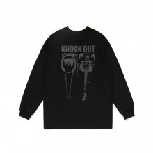 Knockout Band L/S Tee Black