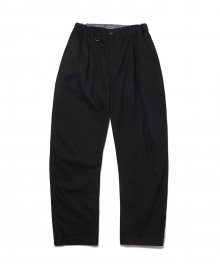 Pleated Chino Pants Black