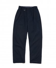 Pleated Chino Pants Navy