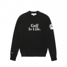 Golf is Life 스웨터 BLACK (WOMAN)