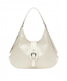 Halfstud Hobo bag Metalic  Ivory