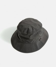 Nylon Bucket Hat Charcoal