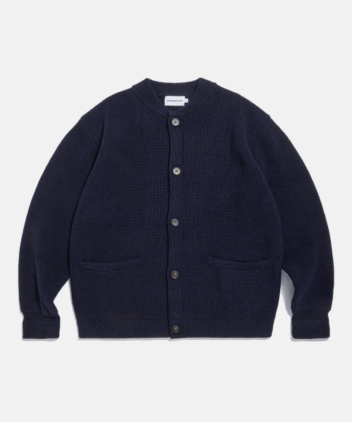 Miller Heavyweight Cardigan Navy