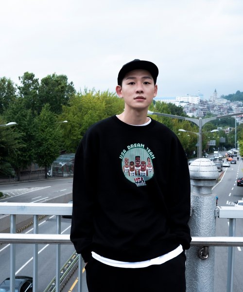 STUFF x Joo Jae-beom Pixel 92 Dream свитшот Black
