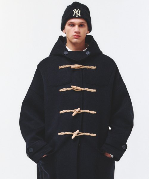 100 wool duffle coat online