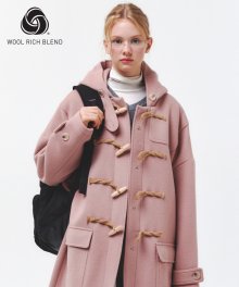 [울90%]Oversized Duffle Coat(PINK)