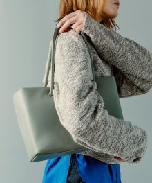 비누백 binu bag L lambskin - mint gray 10도