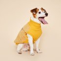 플로트(FLOT) 플러피후리스 하프넥민소매 강아지옷 옐로우