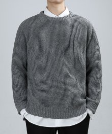JAIL.SECTION MID KNIT (GRAY)