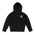 스핏파이어(SPITFIRE) OG CLASSIC FILL Hooded Zip Up Sweatshirt - BLACK/MULTI-COLORED 53210111