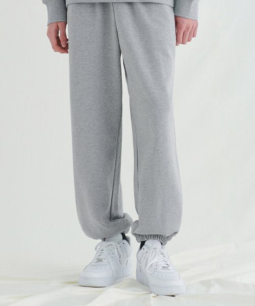 Relaxed Fit Sweatpants - Gray melange - Men