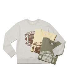Rugby Club Sweat Crew / 3 COLOR
