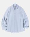 Washed Oxford Shirt S87 Sky Blue