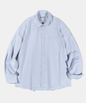 다이아몬드 레이라(DIAMOND LAYLA) Washed Oxford Shirt S87 Sky Blue