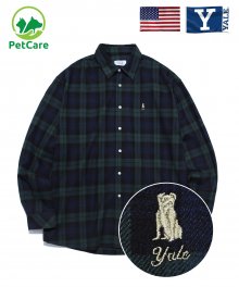 FLANNEL HERITAGE HANDSOME DAN CHECK SHIRTS GREEN