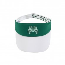 Logo Lettering Band Sun visor_Green