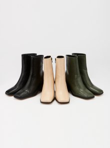 Line Heel Boots (3color)