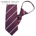 토마스 베일리(THOMAS VAILEY) 자동/지퍼넥타이-바흐 와인 7.5cm