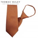 토마스 베일리(THOMAS VAILEY) 자동/지퍼넥타이-폴링 오렌지 7.5cm