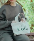 Cotton Logo Tote bag_green