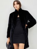 해브레스(HAVE LESS) 21FW Belle eco fur coat black