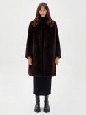 해브레스(HAVE LESS) 21FW Belle eco fur coat brown